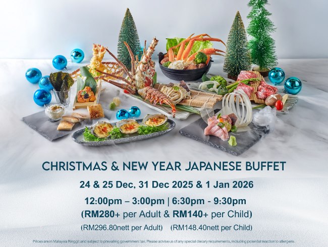 Christmas & New Year Japanese Buffet